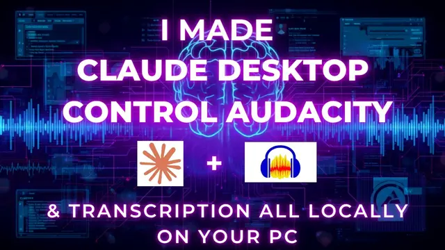 I Gave Claude One Tool to Edit, Master and Transcribe All My Audio [video]