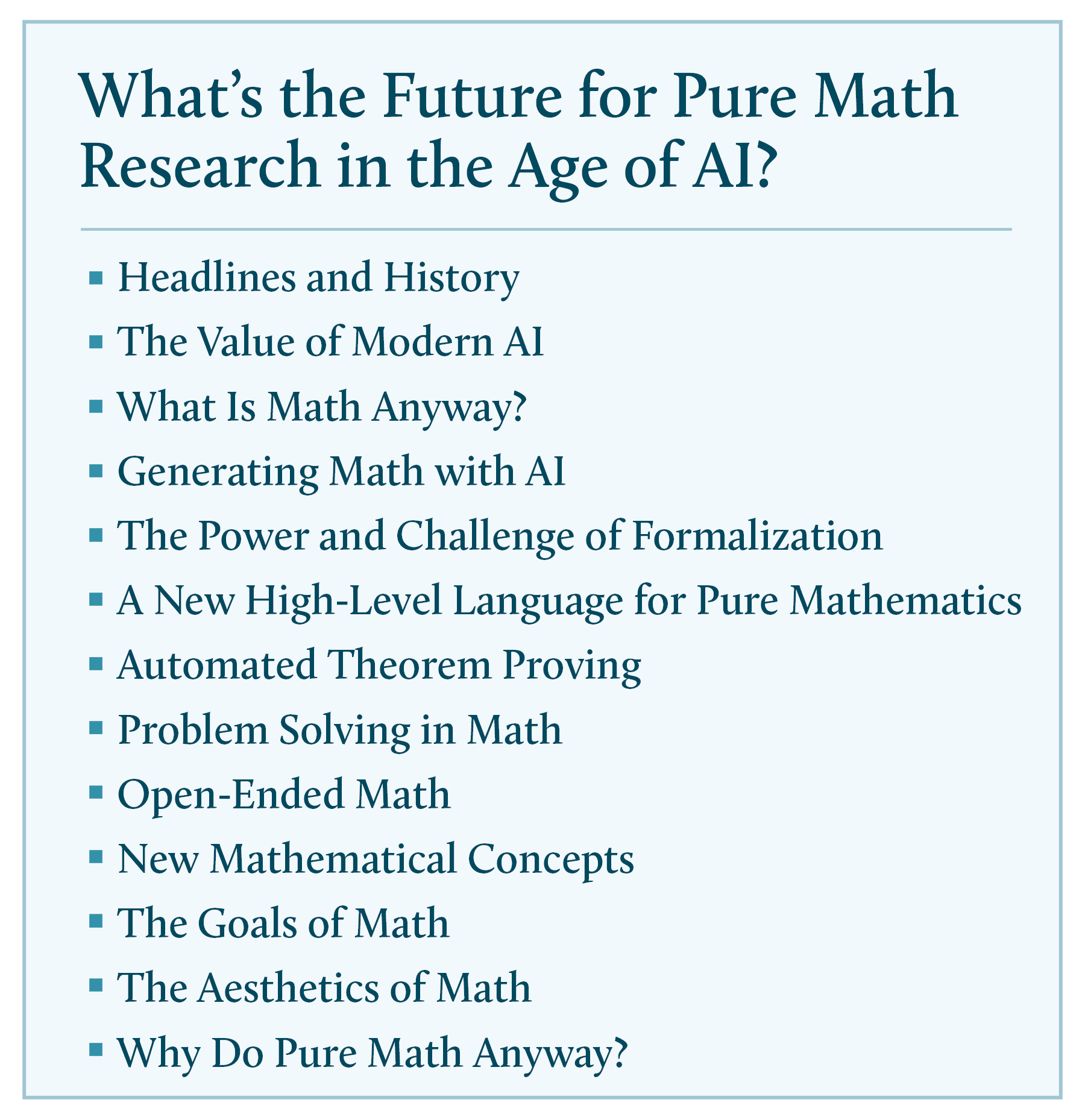Wolfram: Pure Math Will Survive the AI Era